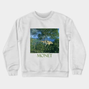 Bordighera by Claude Monet Crewneck Sweatshirt